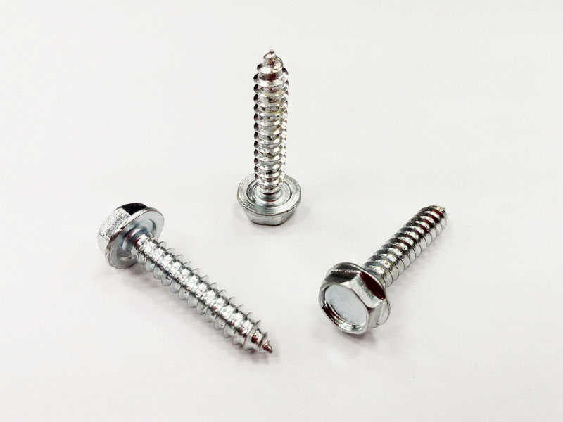 4-Tapping screw Hex Washer head